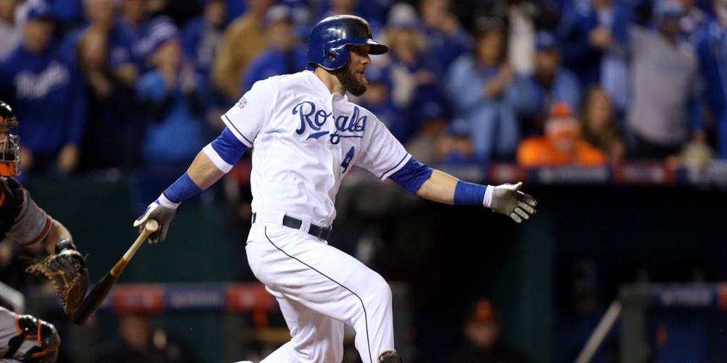 Cut4's tweet photo. Followers to RETWEET can win a Alex Gordon bat. #MLBFC http://t.co/QLPsD5Vgy9