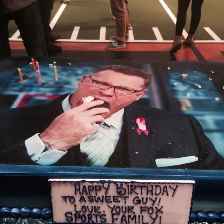 Best bday cake ever!!! Happy bday to little brother Howie Long 