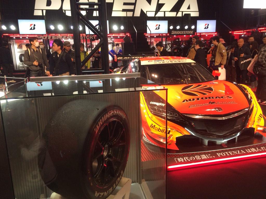 regottca50's tweet photo. @regottca50 @tokyoautosalon: 13:00から、西館のブリヂストンブースにGTドライバーの高木選手、松浦選手、小林選手が登場！
#TAS2015 http://t.co/glPWnLZ8Hf"