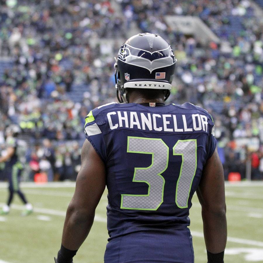 KING5Seattle's tweet photo. KAMQUAKE. 

#CARvsSEA #Seahawks #bambam http://t.co/8TNBKFpno4