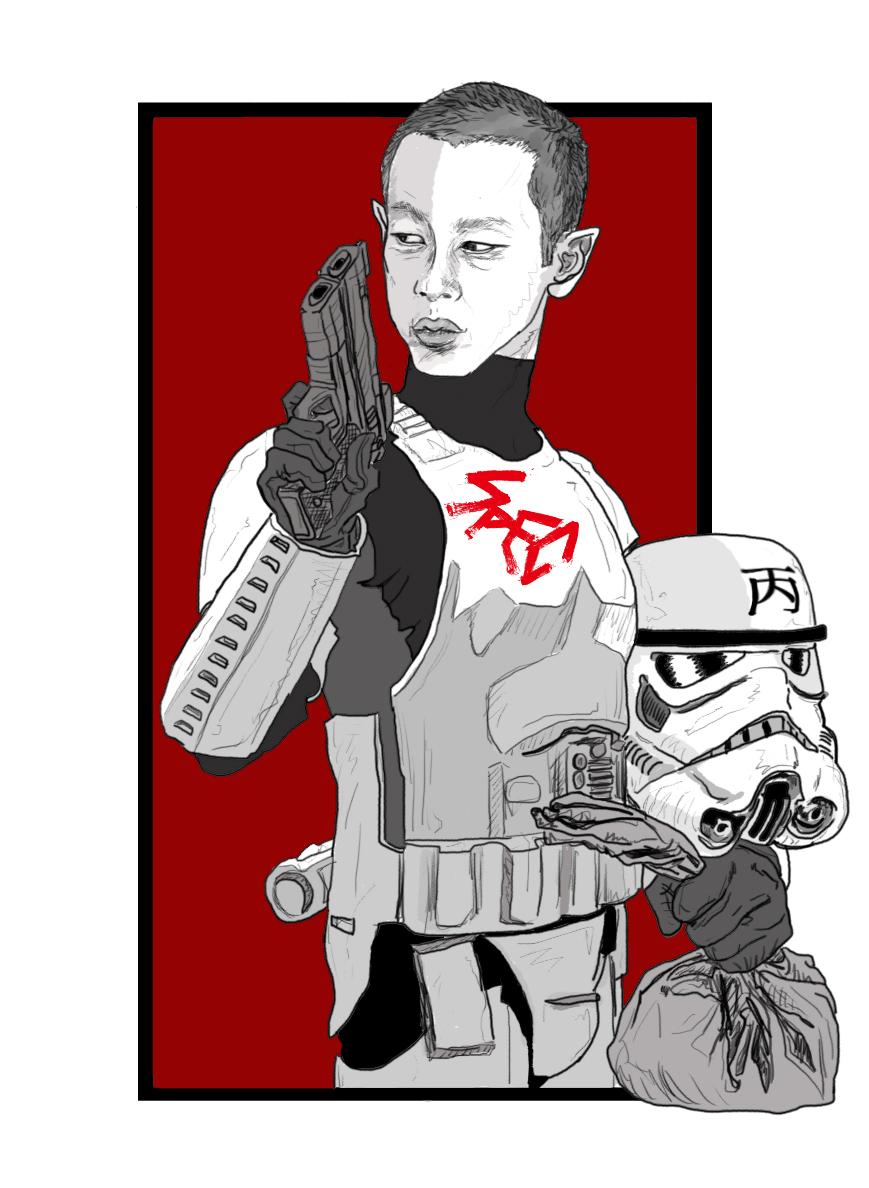 961takaomi's tweet photo. ใๆใใฆใฟใใๅ ็ฌไบฎ #spec #sebumi #Stormtrooper http://t.co/UQhIcO0QT1
