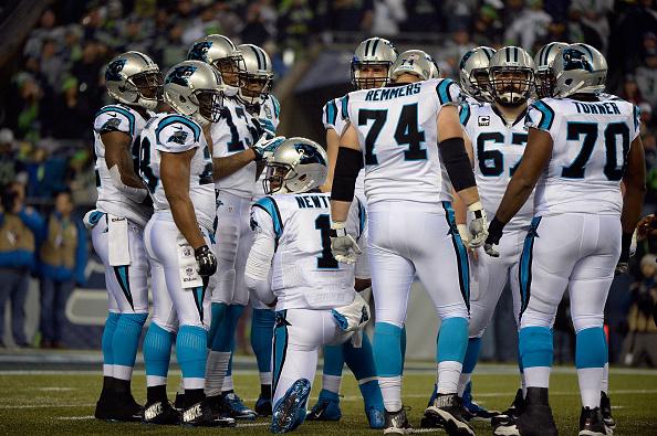 ESPNNFL's tweet photo. That was Carolina's 1st loss since Nov. 30: 5 straight wins until tonight.

Ending the season with a fight #respect http://t.co/OVqHt3ipo6