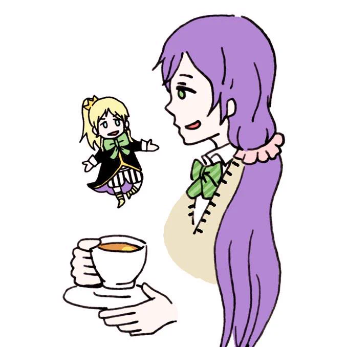 のぞえり・にこまき・ことうみの紅茶王子パロ 