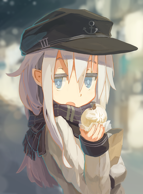 響(艦これ) 「ひと口食べるかい? って響ちゃんに言われたい 」|柏井（カシイ）のイラスト
