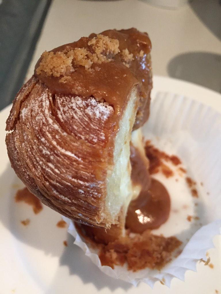 nyctop's tweet photo. @AgathePatisseri amazing salted caramel cruffin! The pastry was wonderful, you are very talented! http://t.co/qB8oeF4v4H