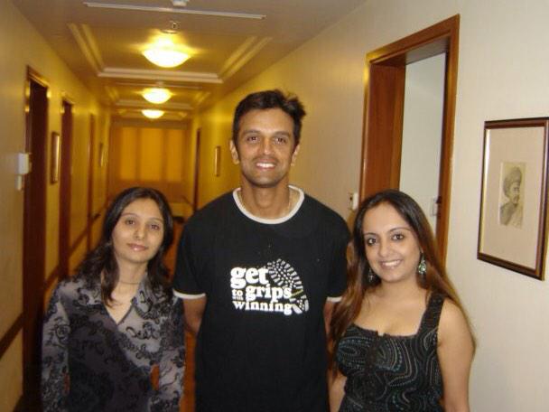 Happy Birthday Rahul Dravid     Meeting you was the happiest moment of my life 