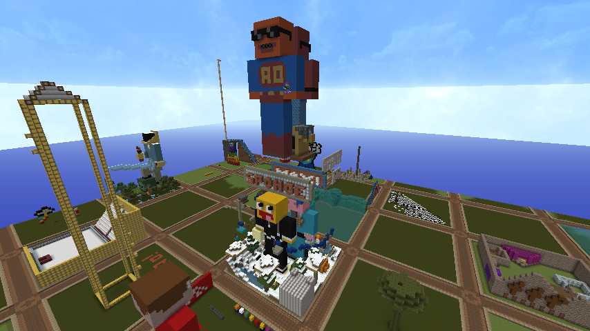 MSSMeaty's tweet photo. @minecraftAO Blockstars! minecraftmaxton and derpyface3 plotid 16;12 http://t.co/LbA8JaFke1
