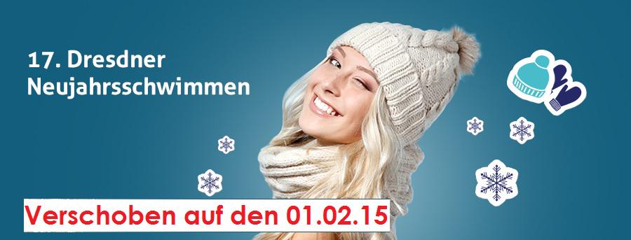 +++Neujahrsschwimmen abgesagt+++Neuer Termin: 01.02.2015+++weitere Infos unter dresdner-neujahrsschwimmen.de