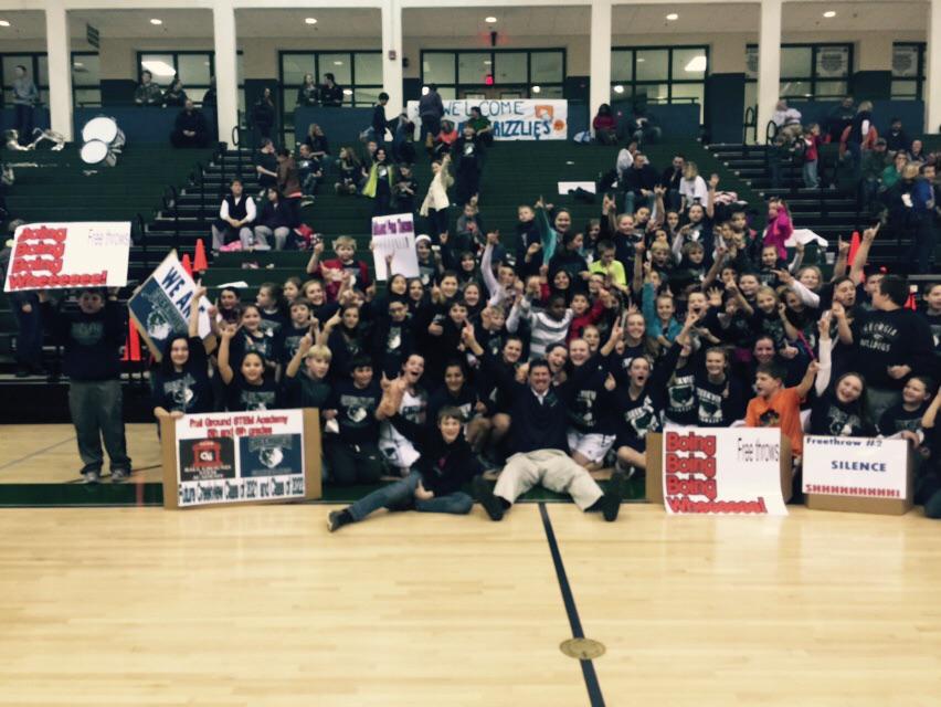 Creekview ladies victory in basketball brought to you by BG STEM Academy 5/6th graders future class of 2021 /2022