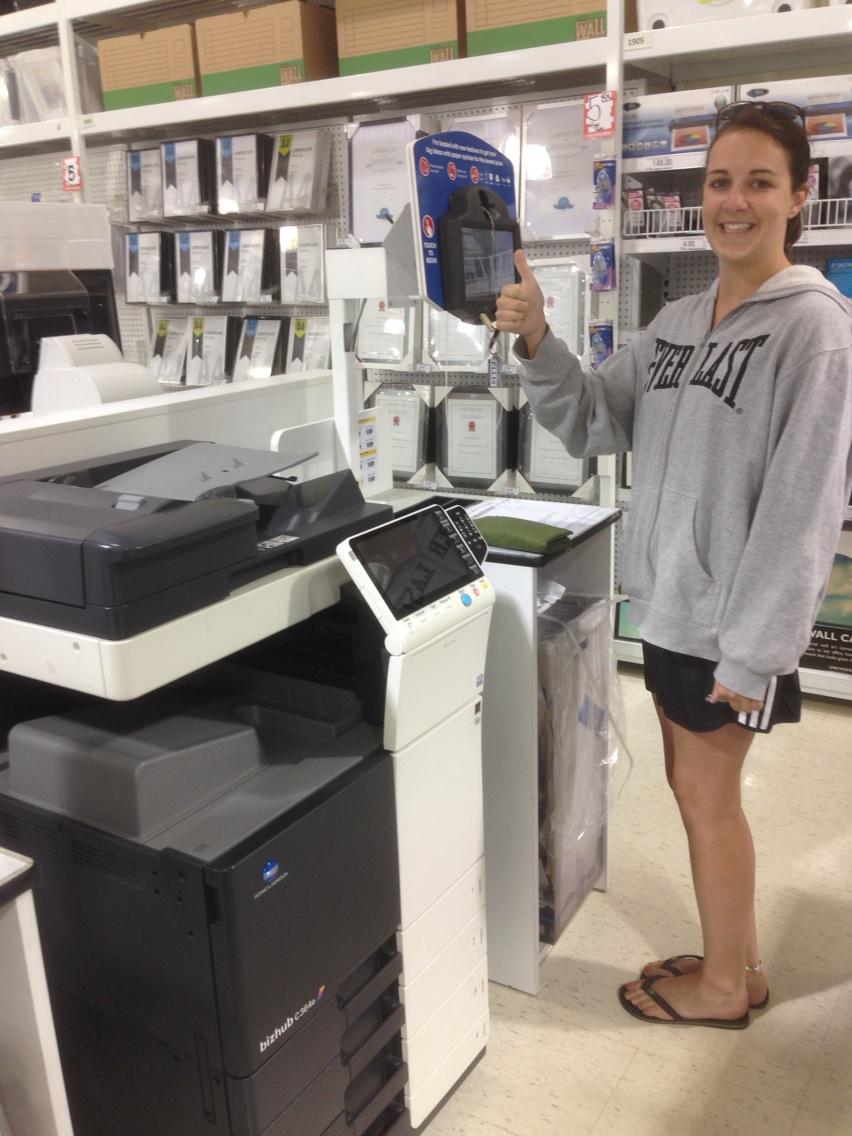 officeworks self printing