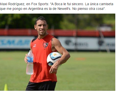 10_Newells's tweet photo. Maximiliano Rodríguez #11 http://t.co/K0fO4fN1KW
