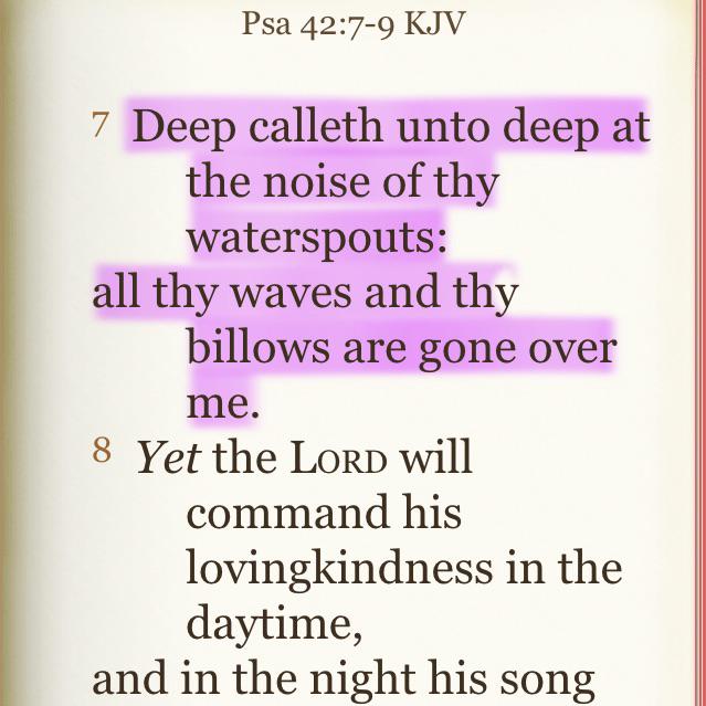MbuguaKabiro's tweet photo. Verse text : deep calls to deep  #DeeperInGod @RevKathyKiuna @BishopKiuna @JccKenya http://t.co/xDQtdZ7sdA