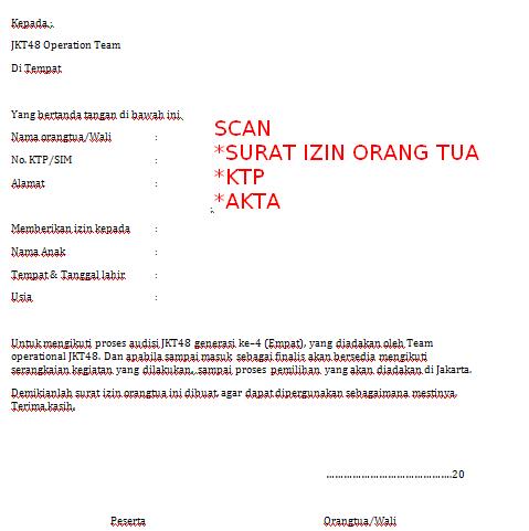 Jkt48newscom On Twitter Cara Scan Surat Izin Orangtua