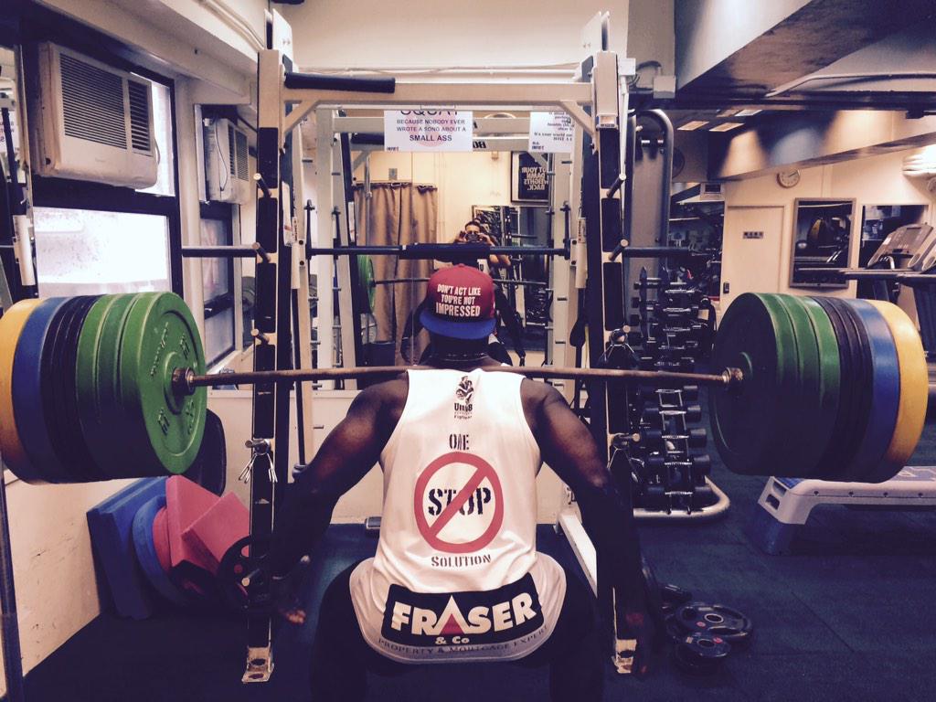 ImpaktMma's tweet photo. Sunday warm up before monday Monday leg day! Go panther! Alain ngalani http://t.co/e7bEEjxtFF