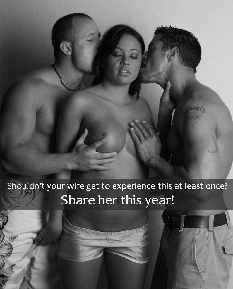 Make #2015 the year you start sharing your wife! 