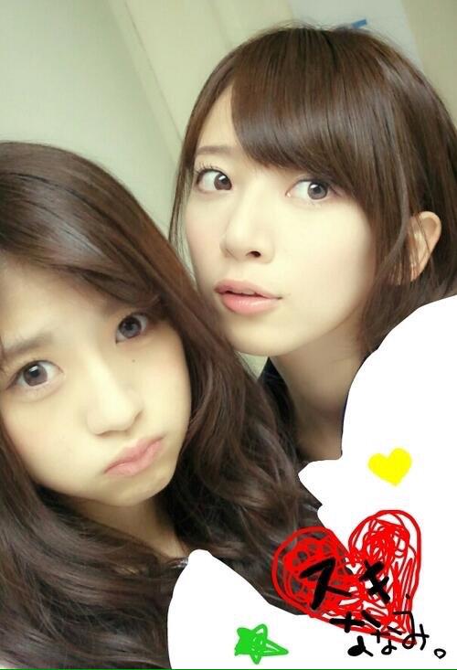 mint0910's tweet photo. @Yumi_wakatuki_ 
ぜひ華坂さんに誘いたいいい！

これから仲良くしようねえええ！ぬぬん。 http://t.co/wtOnVSCtRW
