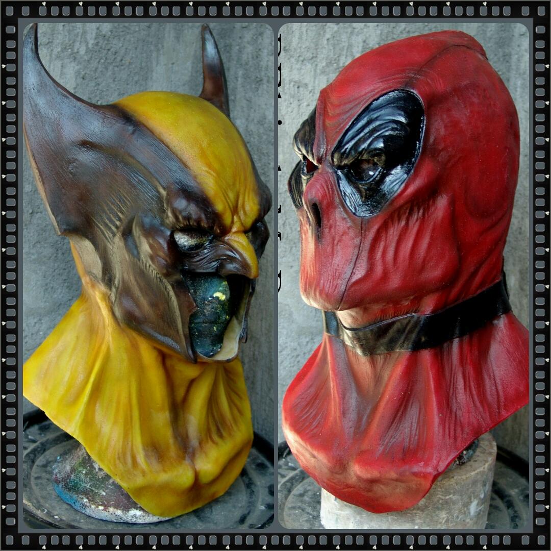 The darker side of cosplay 
#rebirthmxd #specialfx #Deadpool #wolverine #etsy #cosplay