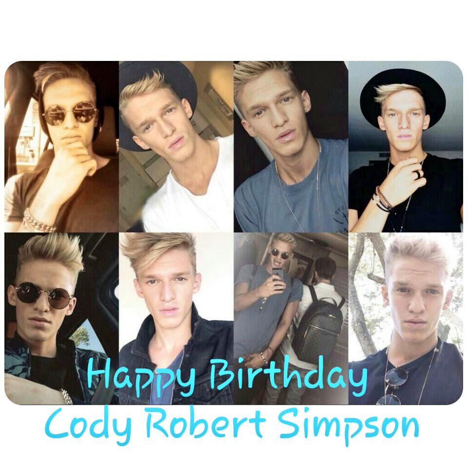 Happy birthday Cody Robert Simpson  