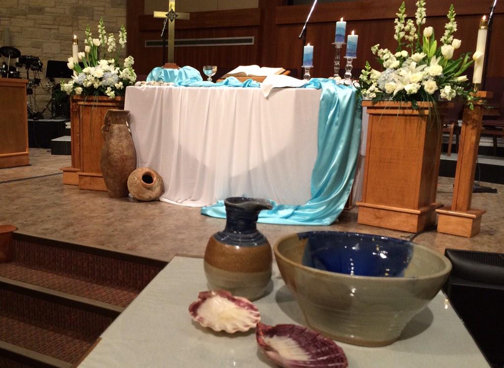 CovenantAustin's tweet image. Today we celebrate the baptism of Jesus and we remember our baptisms.