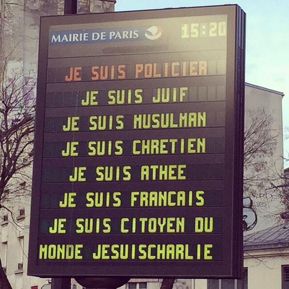chedisagio's tweet image. Je suis citoyen du monde. #JeSuisCharlie