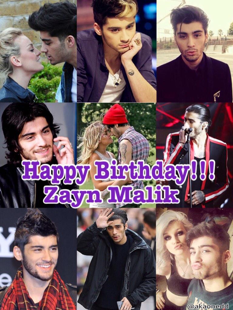 Happy birthday Zayn Malik!!!!!   