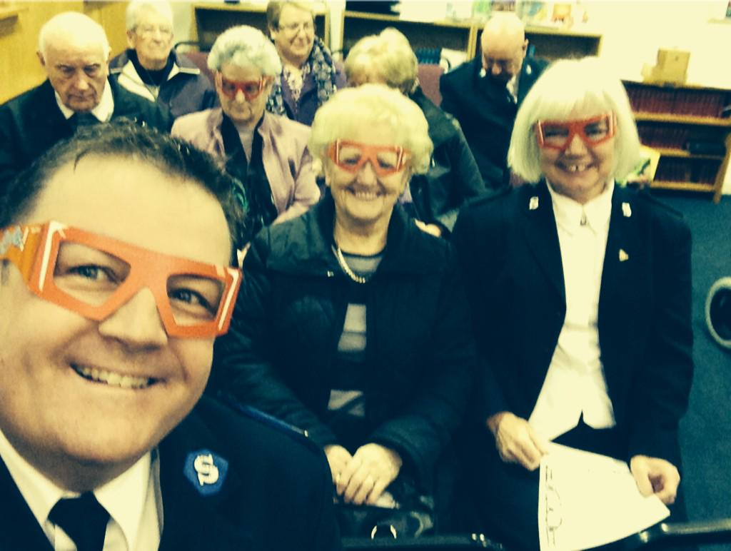 KilmarnockSA's tweet photo. #oye2015
Commitment Sunday selfies. Wearing I AM glasses - Matthew 20:32-33 http://t.co/1e8LmNoqJ9