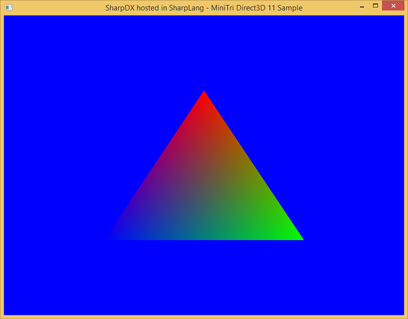 SharpLangDev's tweet image. Marshalling is under active development. WIP screenshot of a WinForms+SharpDX converted to native w/ SharpLang!