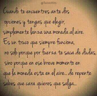 TuiterHits's tweet photo. Cuando tengas que elegir, simplemente sigue este truco: http://t.co/tQ9MtHjk7b
