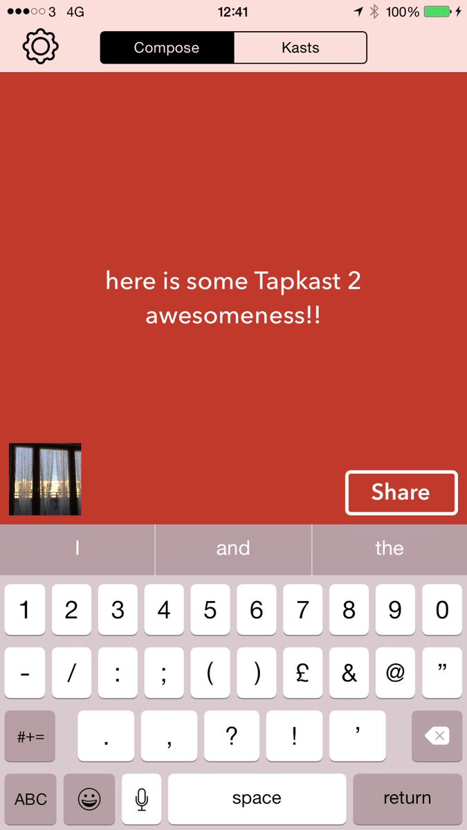 tapkast tweet media