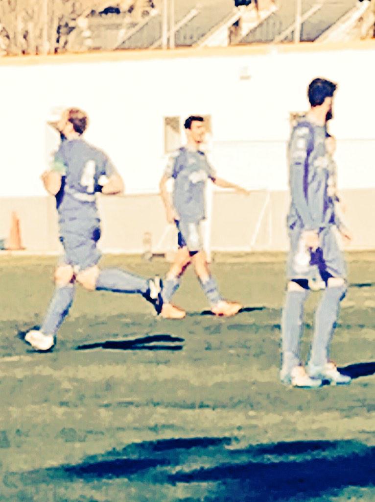 Feliz de ver a mi equipo por primera vez esta temporada y verlo ganar. Aupa @CDGuadalcacin