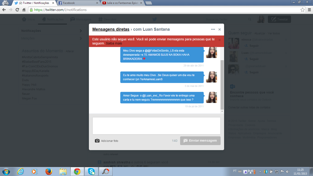 luanlacrante's tweet photo. @luansantana NÃO PRECISAVA DISTO MAS OK http://t.co/8gTVj70UZI