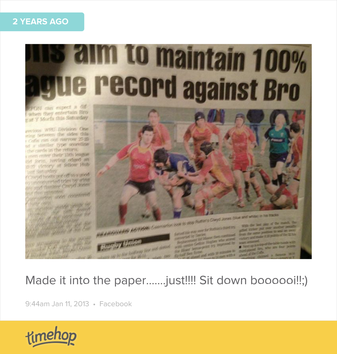 markvaughan1983's tweet photo. da dir timehop ma, cofio hwn daf? sit down boy!;)  http://t.co/ggjxtmjK1G http://t.co/hVUqv43jnz