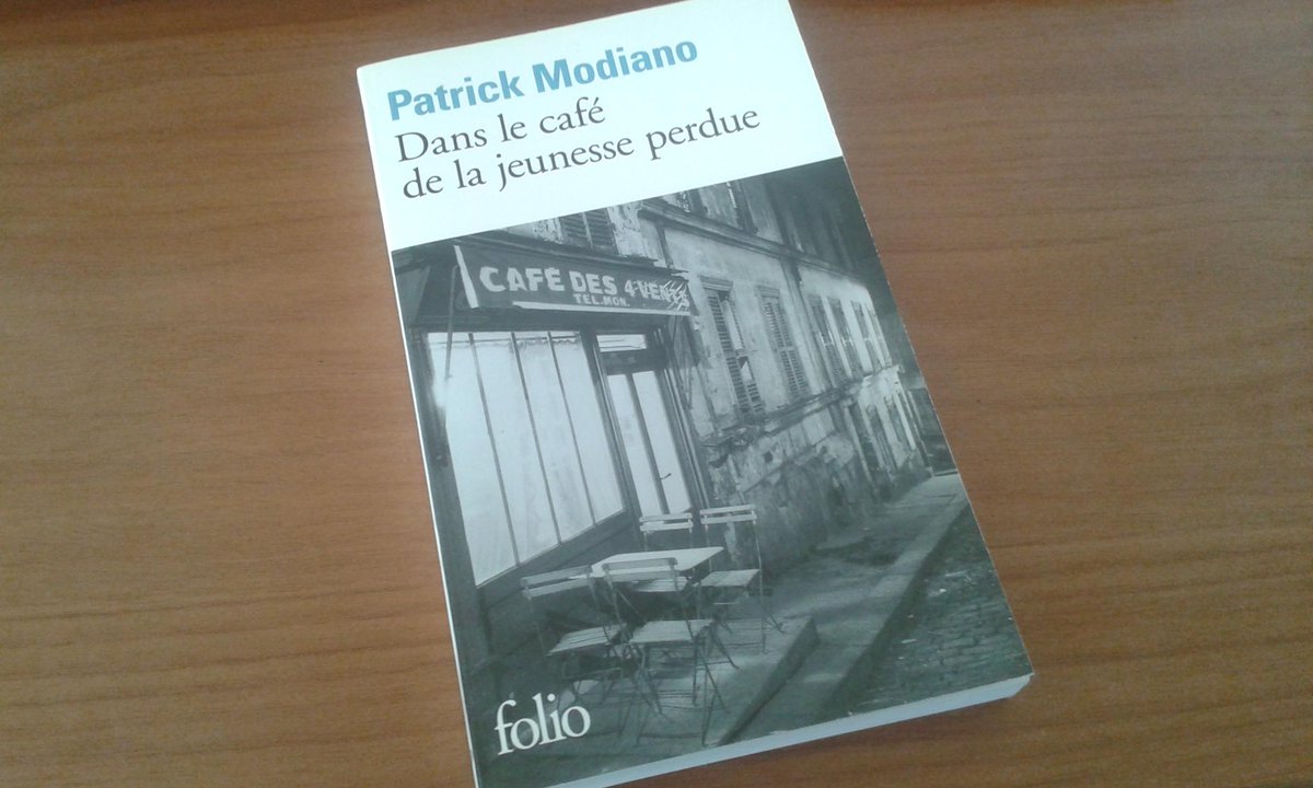 #GranLectura #GrandeLecture #SuperBouquin #Modiano « Dans le café de la jeunesse perdue »