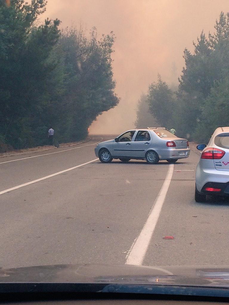 lagdental's tweet photo. @RADIOPALOMAFM voy viajando y esta así el camino http://t.co/99Nbxg5Xrt