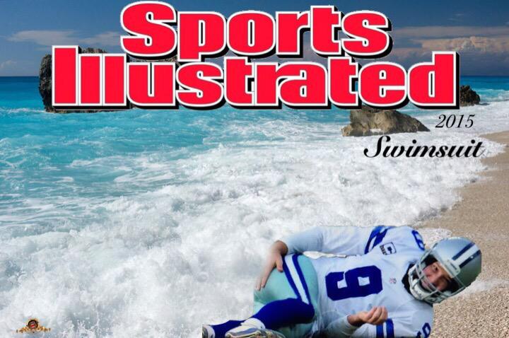 P1Domo's tweet photo. Tony Romo 2015 @SInow Swimsuit 2015 http://t.co/u0XR6BOsr4