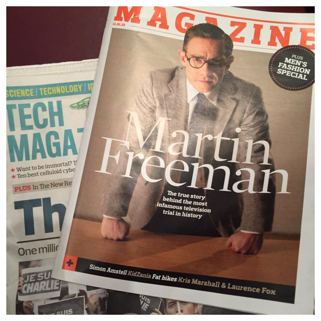 kencorestar's tweet photo. Fantastic cover plus 5-page spread in Observer Magazine today @EichmannShow http://t.co/eKZ6iJIYZZ
