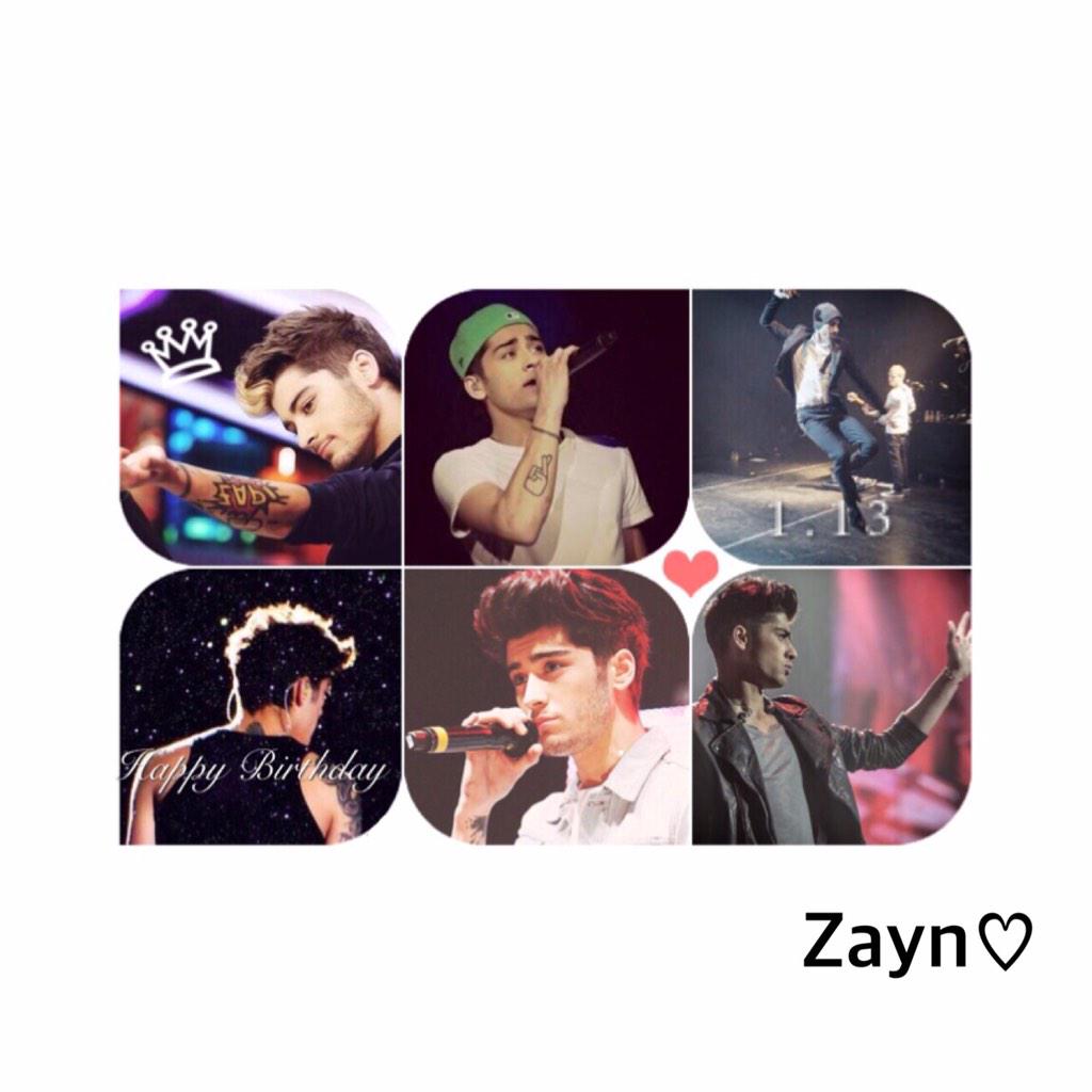 Happy Birthday Zayn Malik  I love you  I want to meet early..  