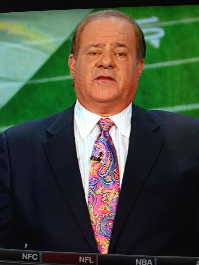 guitarmadillo's tweet image. What a tie Boomer!!!! #playofftie #rainbowpaisley