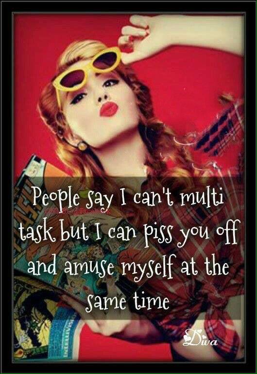 BitchyTweetss's tweet image. And people say I can't multi task...
