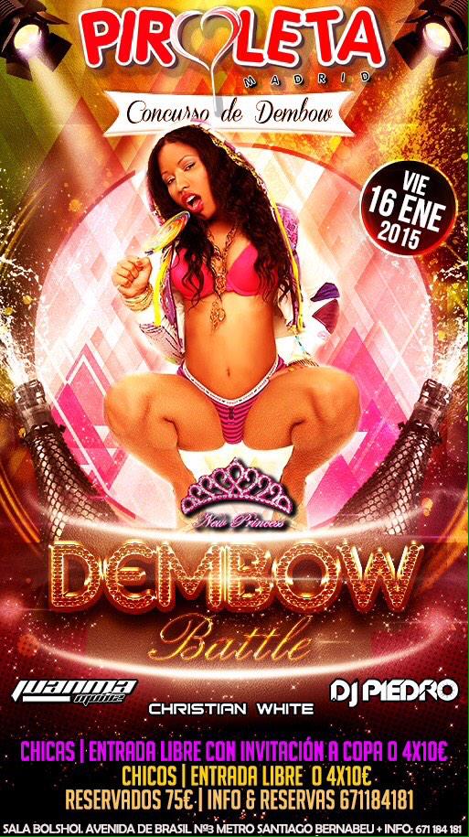 NewPrincessOfic's tweet photo. JUE | VIE | SÁB 
Esta semana se llama:
NEW PRINCESS MADRID!!
Pide Tu pase Chica ViP Copa Gratis x whatsapp
671184181 http://t.co/p9OBR1EpF8