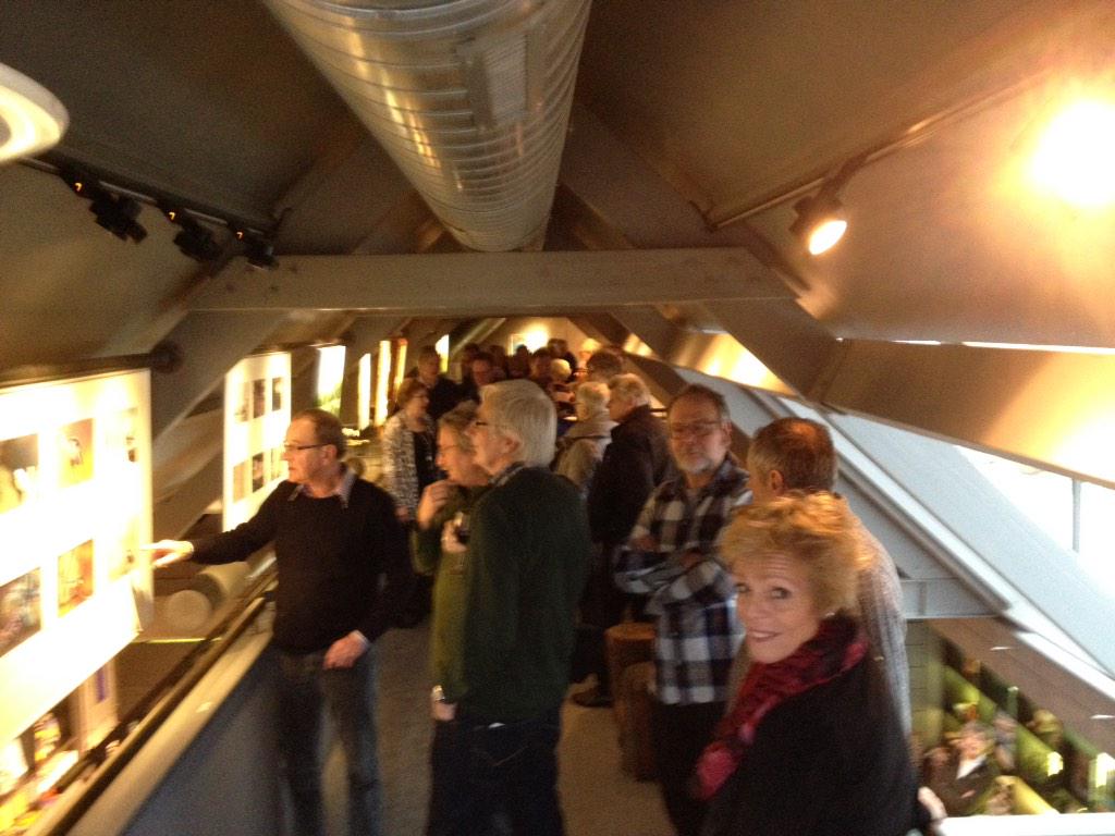 Deze hele maand, kunst van onze eigen vrijwilligers in het bezoekerscentrum! Komt dat zien