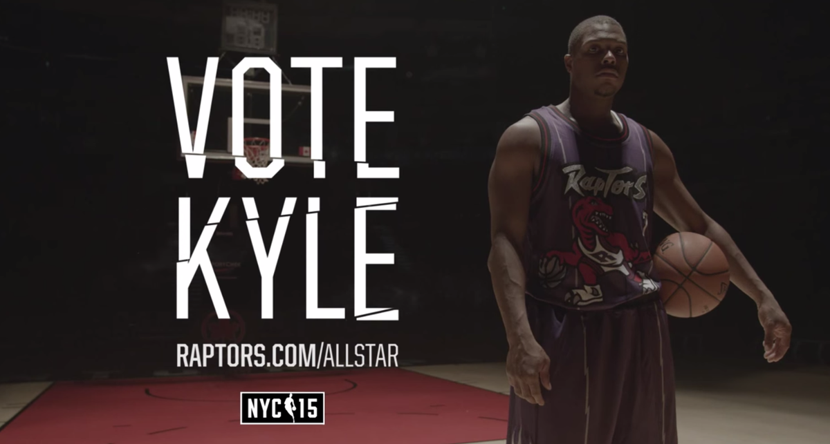 Raptors's tweet photo. RT to vote Kyle Lowry and join some big names that have shown their support! http://t.co/hoS2vc9QBI #NBABallot #RTZ http://t.co/s9yeaInu4z