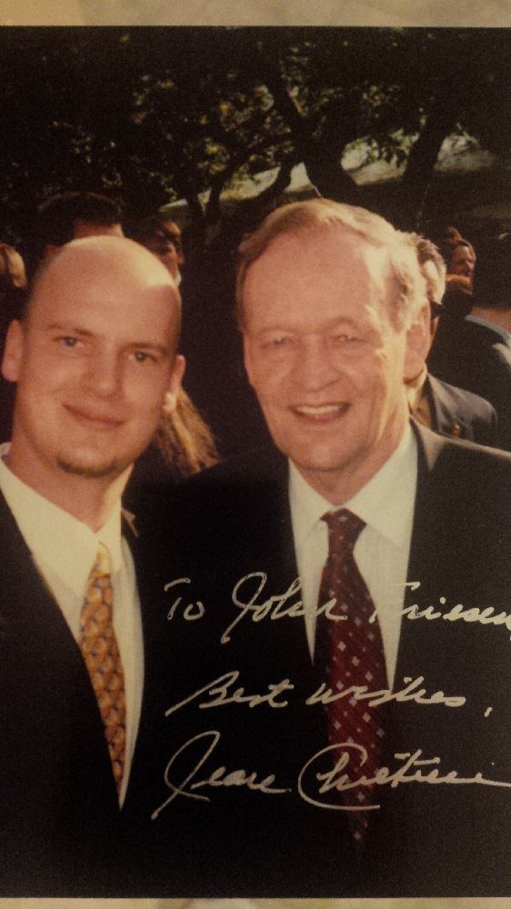 Wishing a Happy Birthday to one of my favourite PM ever, Rt. Hon. Jean Chretien.  