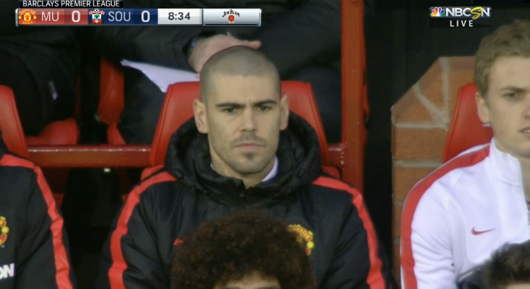 Valdes on the bench