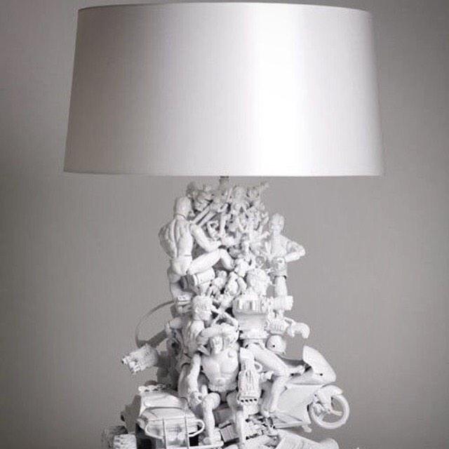NEJunkJaunt's tweet photo. Check out his fun diy lamp made with old toys! #junkjaunt http://t.co/btmn1HaYAJ