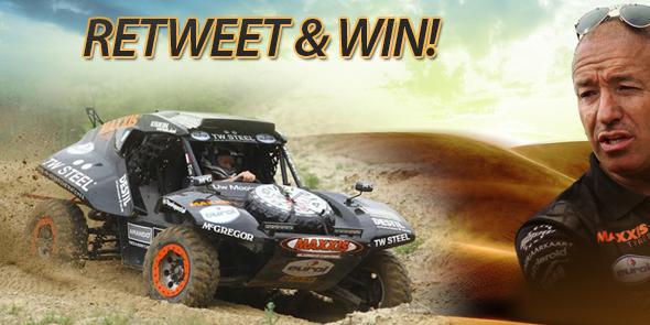 RT &amp; Win een rit in een van mijn Dakarbuggy's! 
#Dakar2015 #maxxisdakar