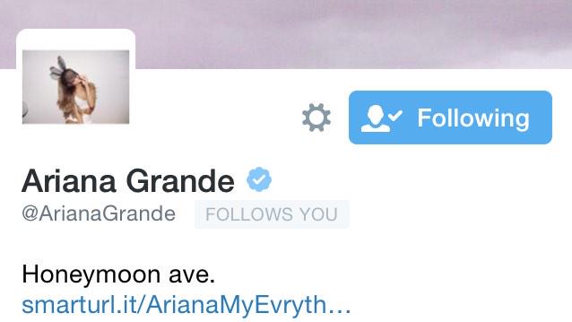 polaroidwithari's tweet photo. RT this tweet if Ariana doesn't follow you I am going to dm the link to her 💘💭☁️ http://t.co/X69Q35LOth