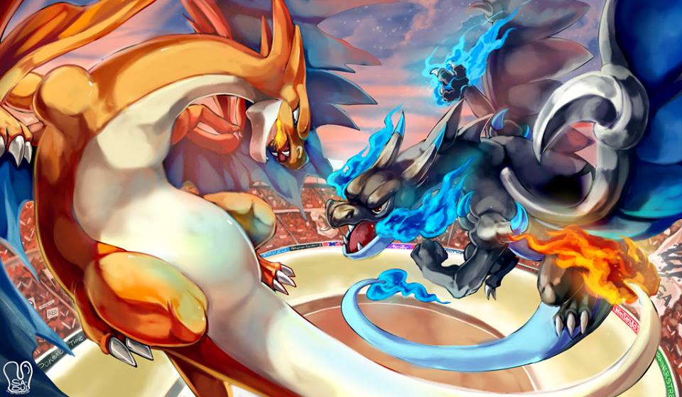 AllBoutPokemon's tweet photo. #PokeVersus
Retweet for Mega Charizard X!
Favourite for Mega Charizard Y! http://t.co/VsRaIRqRGu
