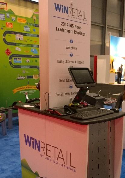 At #NRF15: <a href="/HP_Retail/">HP Retail</a> MX10 #Mobile POS at <a href="/WinRetail/">JDS Solutions</a> booth 4435