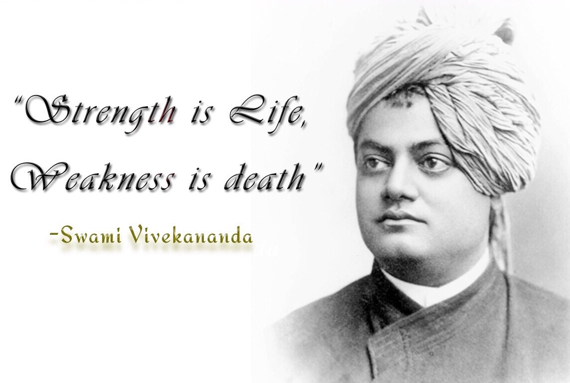 Many sayings from Swami Vivekananda inspire us. Here is one of my favourite, image size:1145x770